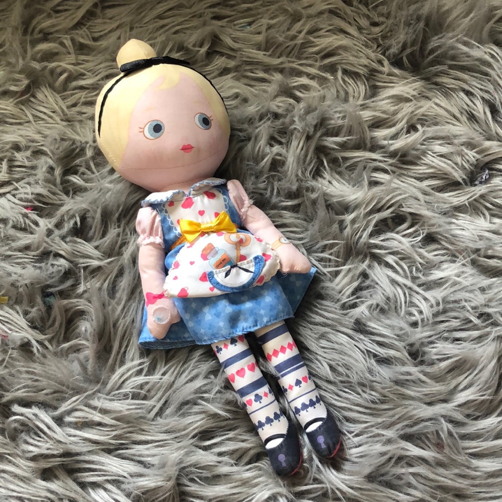 Alice in Wonderland soft dolly